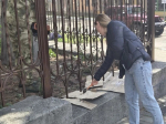 На улицах Туапсе устраняют последствия пожара на нефтекомплексе
