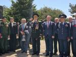 Прошёл митинг, посвященный 18-ой годовщине присвоения городу Туапсе почётного звания РФ «Город воинской славы»