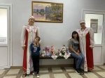 В амбулатории села Тенгинка организовали выставку кукол