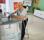 Голосовать в Туапсинском округе приходят целыми семьями